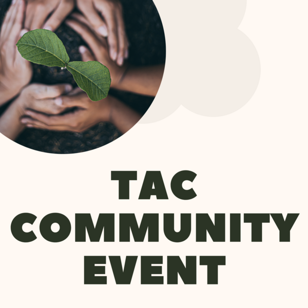 TAC Community Event Graphic