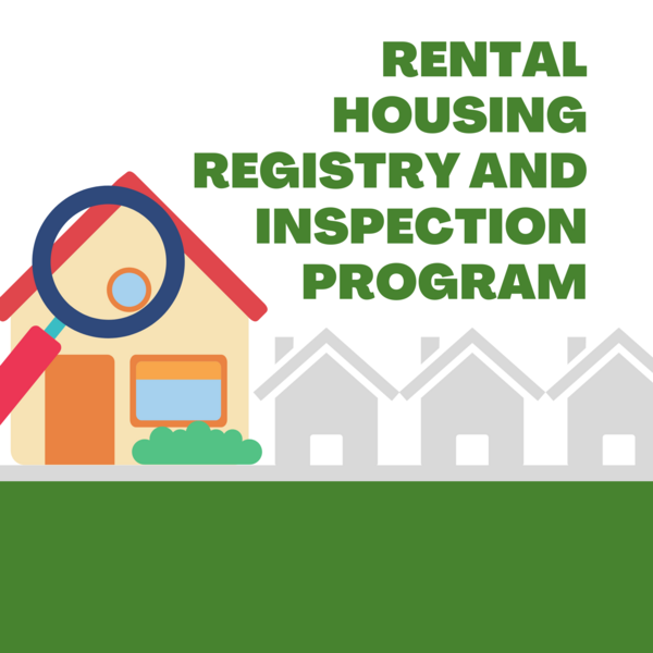 Rental Housing Registry & Inspection Program Graphic