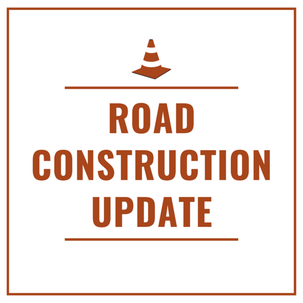Road Construction Update graphic