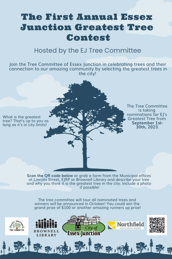 Greatest Tree Contest Flyer