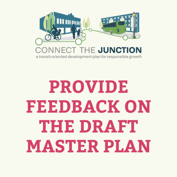 Provide Feedback on Draft Master Plan graphic with logo