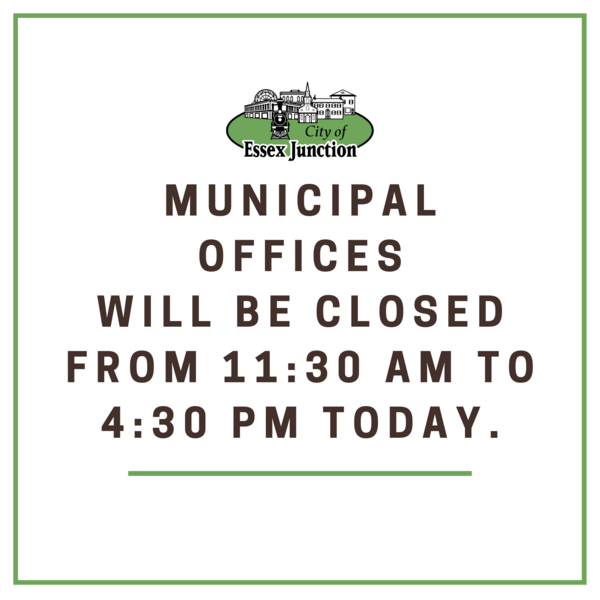 Municipal Offices Closed graphic
