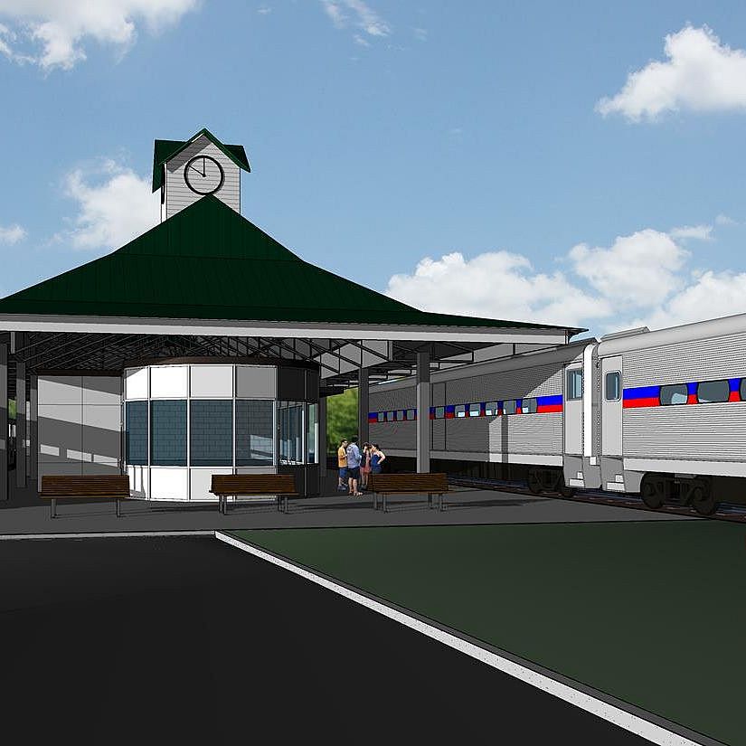 Phase 2 of Amtrak Platform Project Begins City of Essex Junction, Vermont