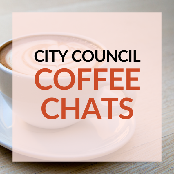 City Council Coffee Chats graphic
