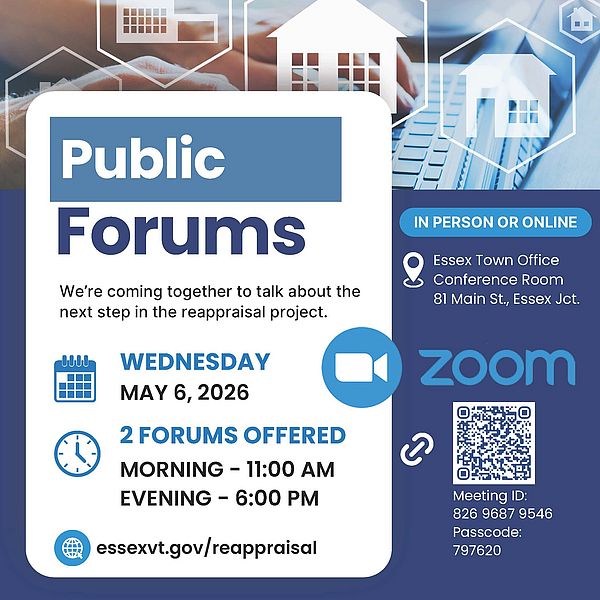 Information on public forums in graphic form.