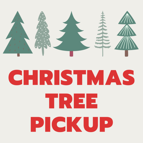 Christmas Tree Pickup graphic
