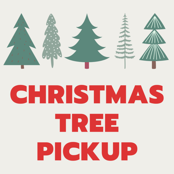 Christmas Tree Pickup Graphic