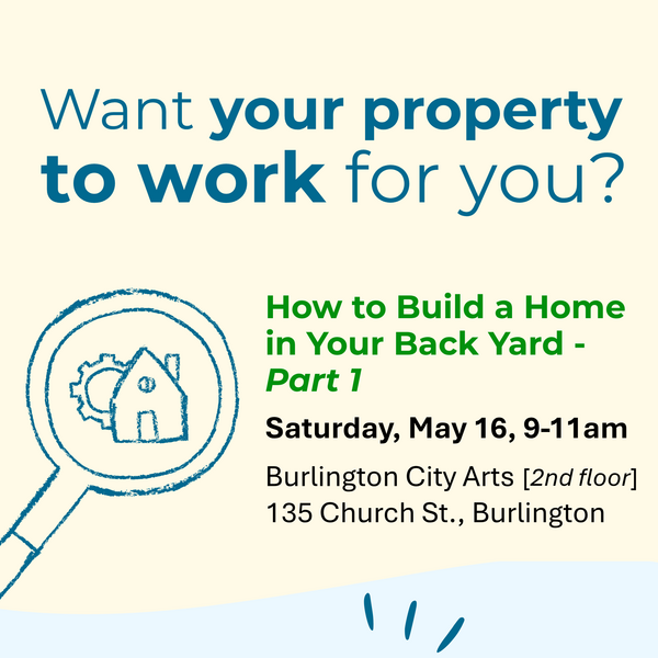 Text graphic that says “Want your property to work for you?” and list the dates and times for the workshop mentioned in the news story. 