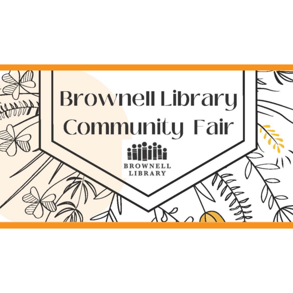 Brownell Library Community Fair Graphic