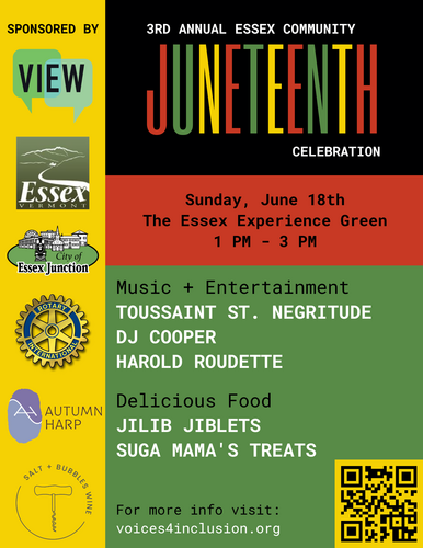3rd Annual Essex Community Juneteenth Celebration