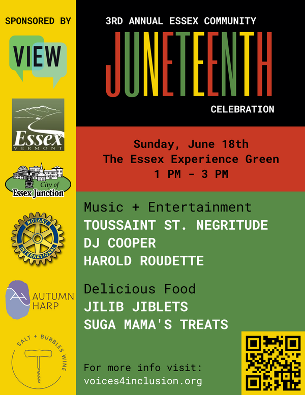 Juneteenth Celebration Flyer graphic