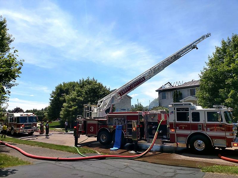 House Fire on Juniper Ridge Road City of Essex Junction, Vermont