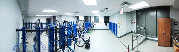 Image of bicycle parking room